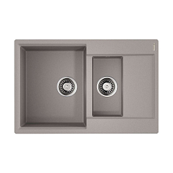 Фото Мойка кухонная Omoikiri Daisen 78-2-GR leningrad grey
