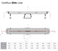 Душевой лоток Pestan Confluo Slim+ Line 13100023 45 см , изображение 10