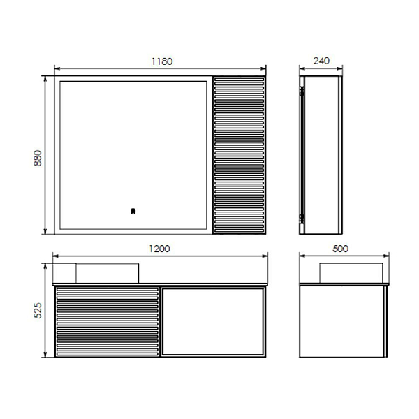 Шкаф Comforty Геленджик 30 белый матовый , изображение 6