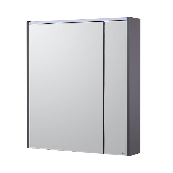 Зеркало-шкаф Roca Ronda 70 белый глянец/антрацит , изображение 1