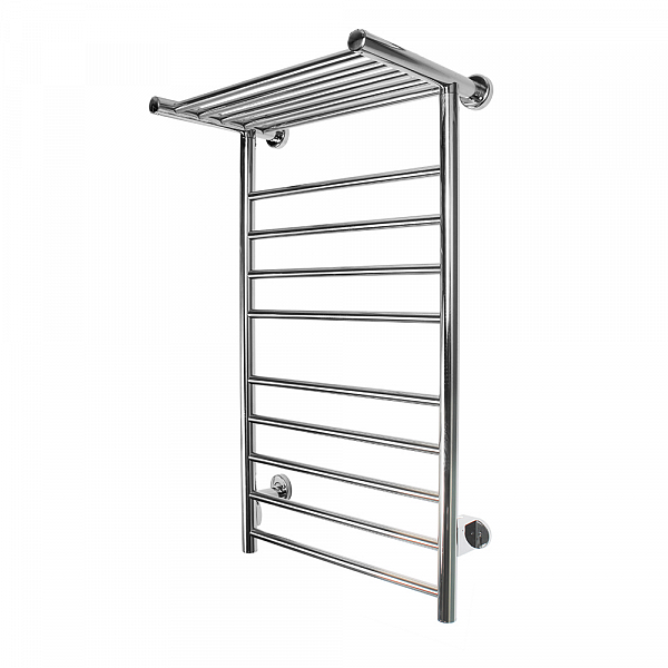 Полотенцесушитель электрический Domoterm Аврора 50x90 R с полкой , изображение 2