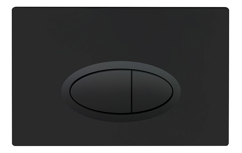 Кнопка смыва BelBagno BB054NERO черная матовая , изображение 1