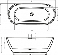 Акриловая ванна Riho Inspire FS BD0200500000000 180x80 , изображение 3