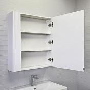 Изображение Зеркало-шкаф Comforty Лима 70 белый матовый Зеркало-шкаф Comforty Лима 70 белый матовый , изображение 3