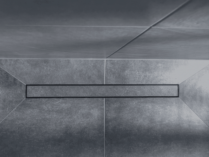 Поддон для душа Pestan Confluo Board 120x120 под плитку со встроенным лотком, решетка хром матовый , изображение 7