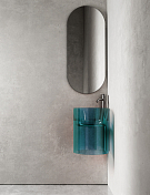 Раковина Abber Kristall AT2705Aquamarin 42 см , изображение 2