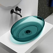 Раковина Abber Kristall AT2801Aquamarin 60 см , изображение 1