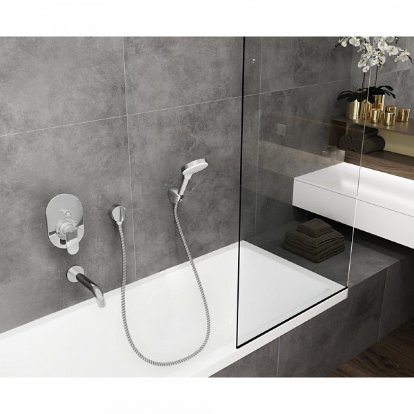Смеситель Hansgrohe Vernis Blend 71449000 для ванны с душем , изображение 2