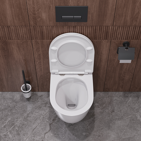 Унитаз подвесной Cezares Relax CZR-38088-49-TH-TOR/SC , изображение 13