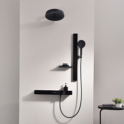 Фото Душевой комплект Black&White Gravity GH-9025-MB черный матовый
