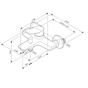 Смеситель AM.PM X-Joy F85A10022 для ванны с душем , изображение 10