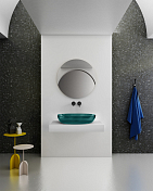 Раковина Abber Kristall AT2801Aquamarin 60 см , изображение 4