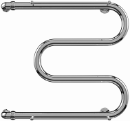 Полотенцесушитель водяной Terminus Эконом М-образный 60х60 с полкой , изображение 1