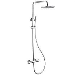 Фото Душевая стойка Abber Wasser Kreis AF8160 хром