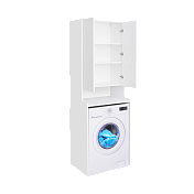 Шкаф Aquaton Лондри белый, для стиральной машины , изображение 8