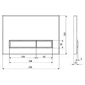 Изображение Система инсталляции для унитазов KK-POL Economic SET/M400/114/K черная кнопка Система инсталляции для унитазов KK-POL Economic SET/M400/114/K черная кнопка , изображение 4