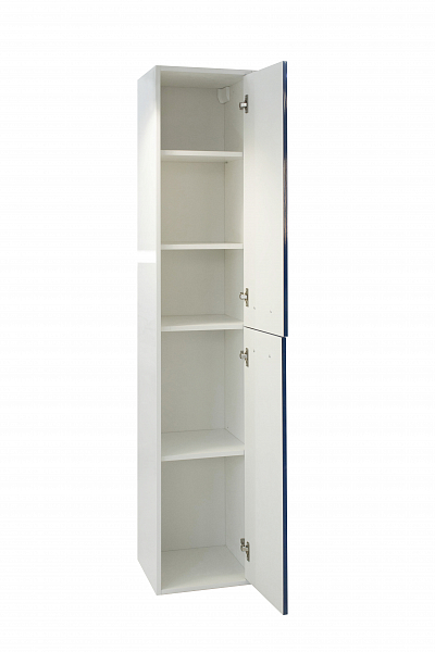 Шкаф-пенал Эстет Barcelona L белый подвесной 174,7 см , изображение 3