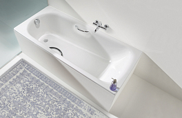 Стальная ванна Kaldewei Advantage Saniform Plus Star 337 180х80 с покрытием Easy-Clean , изображение 2