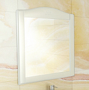 Зеркало Comforty Монако 80 белый глянец , изображение 6