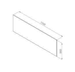 Фото Экран AM.PM Inspire 2.0 170х75  W52A-170-075W-P