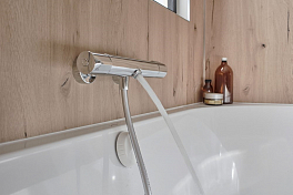 Термостат Jacob Delafon Metro E24395-CP для ванны с душем , изображение 3