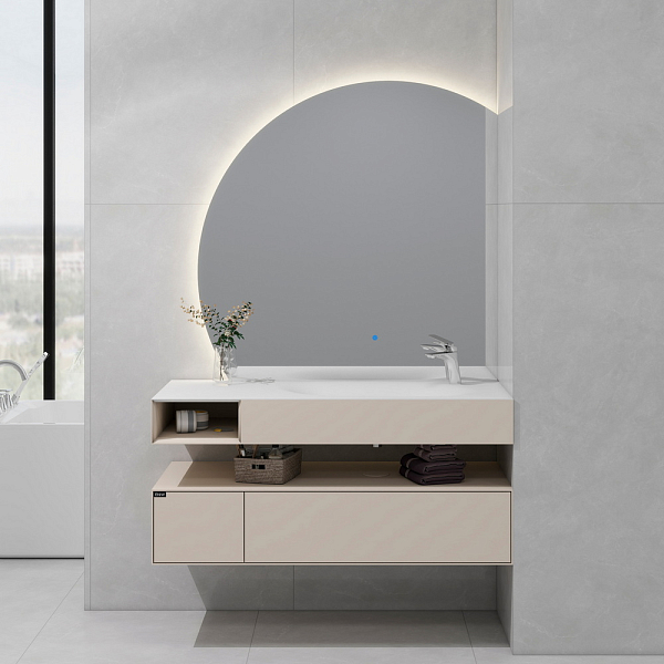 Зеркало Black&White Universe U955.MR1000R 110 с подсветкой , изображение 1