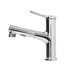 Фото Смеситель BelBagno BB-LVMD-CRM-W0 для раковины, с выдвижным изливом