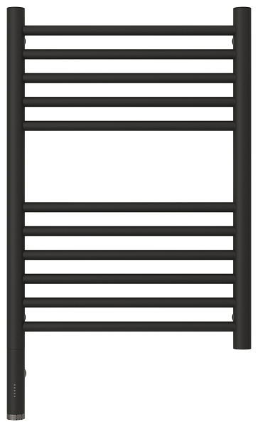 Полотенцесушитель электрический Сунержа Богема 3.0 прямая 60х40 L тёмный титан муар , изображение 2