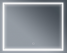Зеркало Бриклаер Эстель-2 100 с подсветкой, сенсор на зеркале , изображение 1