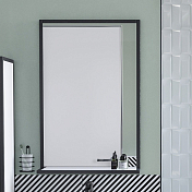 Зеркало Sanflor Норд 60 белый матовый , изображение 3