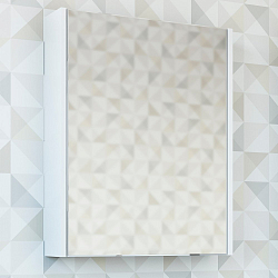 Фото Зеркало-шкаф Sanflor Калипсо 60 R белое, ателье светлый