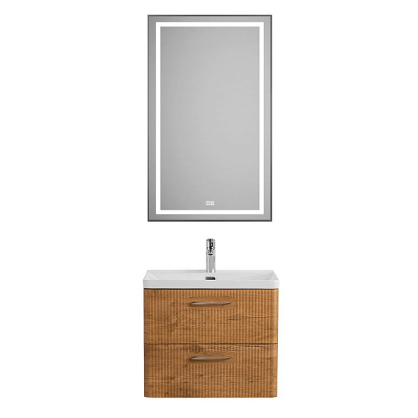 Тумба под раковину BelBagno Due 60 подвесная, Rovere Nature , изображение 4