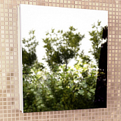 Зеркало-шкаф Comforty Диана 60 белый глянец , изображение 1