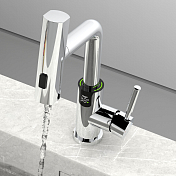 Смеситель Black&White Sky Day SD3028C для раковины , изображение 2