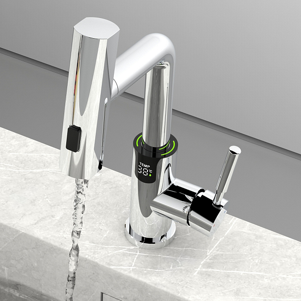 Смеситель Black&White Sky Day SD3028C для раковины , изображение 2