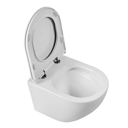 Фото Унитаз подвесной BelBagno Sfera-R BB046CHR/BB902SC безободковый