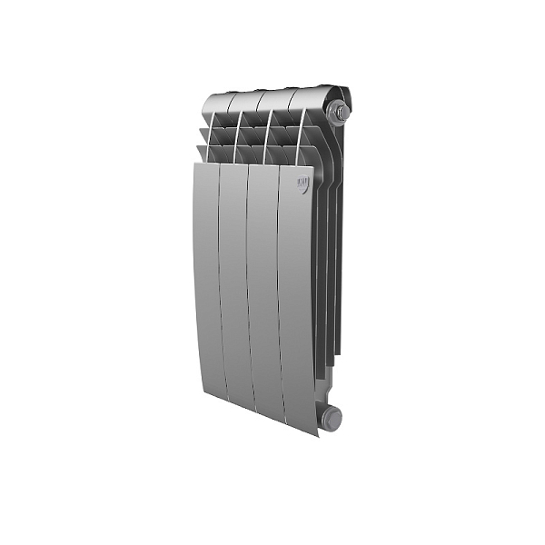 Радиатор Royal Thermo BiLiner 500 Silver Satin - 4 секц. , изображение 1