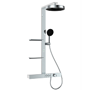Душевая стойка Black&White Gravity GH-9005-C хром , изображение 1