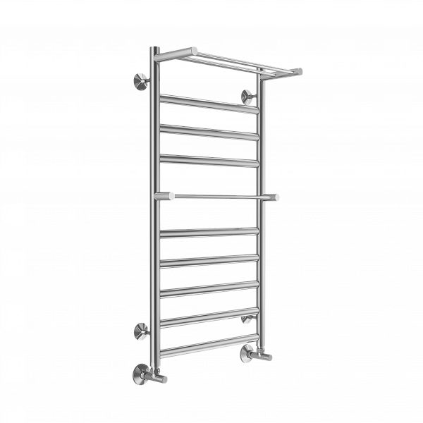Полотенцесушитель водяной Terminus Хендрикс П10 50х100 с полкой , изображение 2