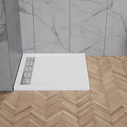 Фото Поддон для душа BelBagno Due TRAY-BB-DUE-A-80-4-W0
