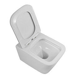 Фото Унитаз подвесной BelBagno Due 2.0 BB7107CHR/SC