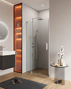 Душевая дверь в нишу Cezares Slider B-1-70/80-C-Cr , изображение 1