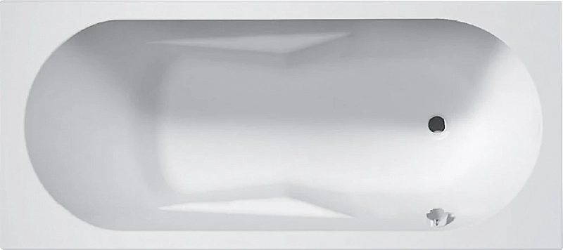 Акриловая ванна Riho Bathtubs Lazy 180х80 R , изображение 1