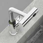 Смеситель Black&White Sky Day SD3028C для раковины , изображение 5