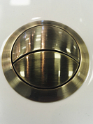Кнопка арматуры бачка Cezares CZR-BTN-BRONZE, бронза , изображение 1