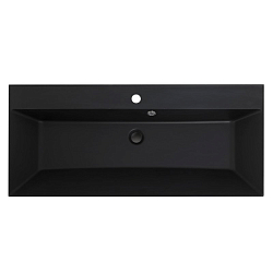 Фото Мебельная раковина BelBagno Marino BB900/450-LV-ART-AST-NERO 90 см